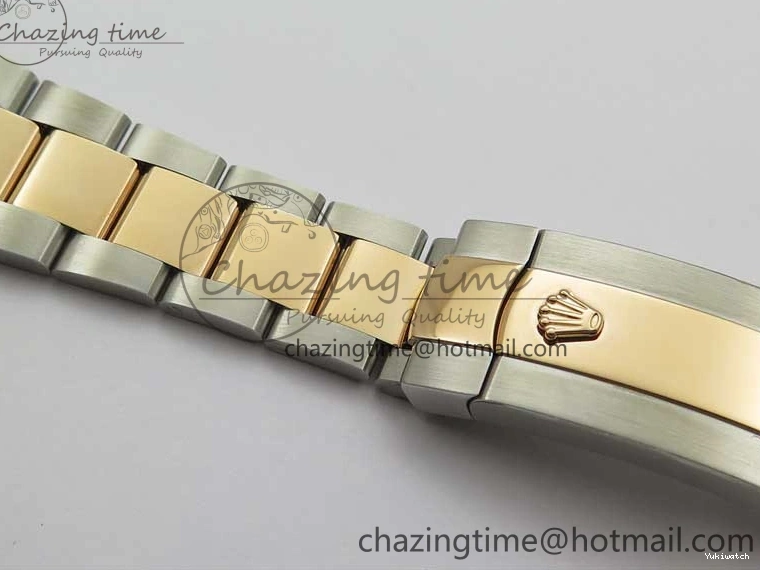 RG BP Best Dial Maker Edition 1:1 Gray Oyster on DateJust SS Roman Bracelet 126201 36 0224